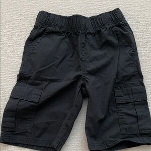 The Children's Place Kids Black Cargo Shorts